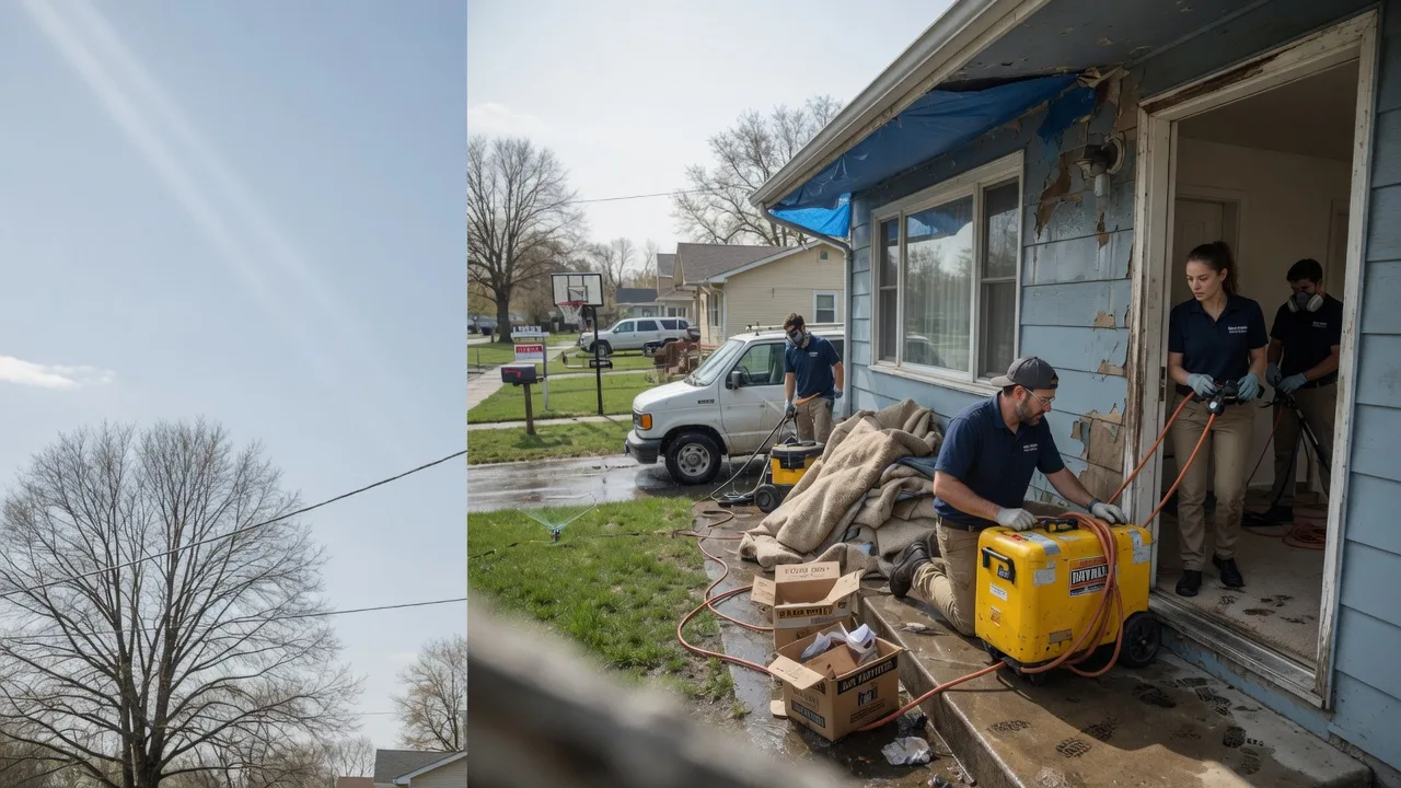 Basement Flood Cleanup in Fletcher, MO near me